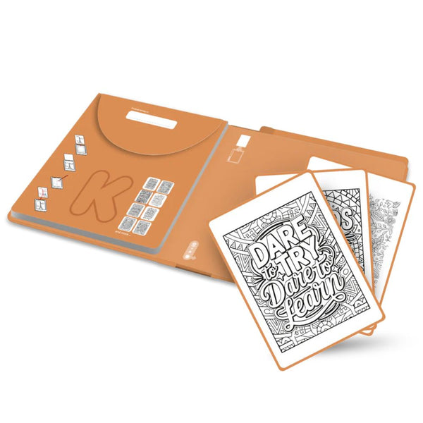 Náhradní karty – Kidydraw Pad – Inspirativní citáty (30 ks, od 10 let)