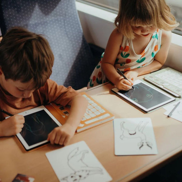 Náplňové karty – Kidydraw Mini – Zvířata světa / Oceán a piráti (60 ks)