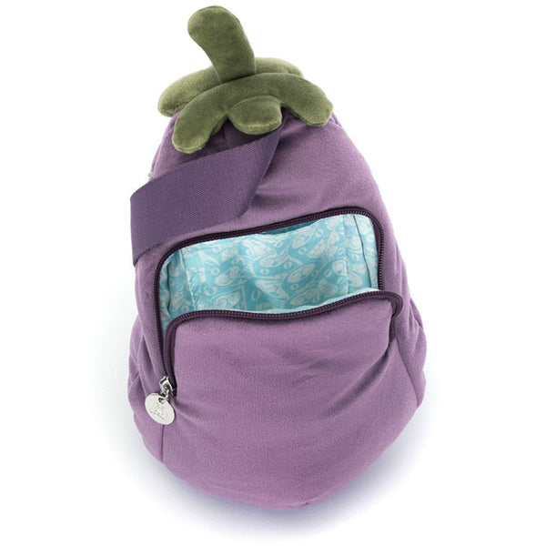 Plyšová taška přes rameno Zábavný lilek (28 cm)