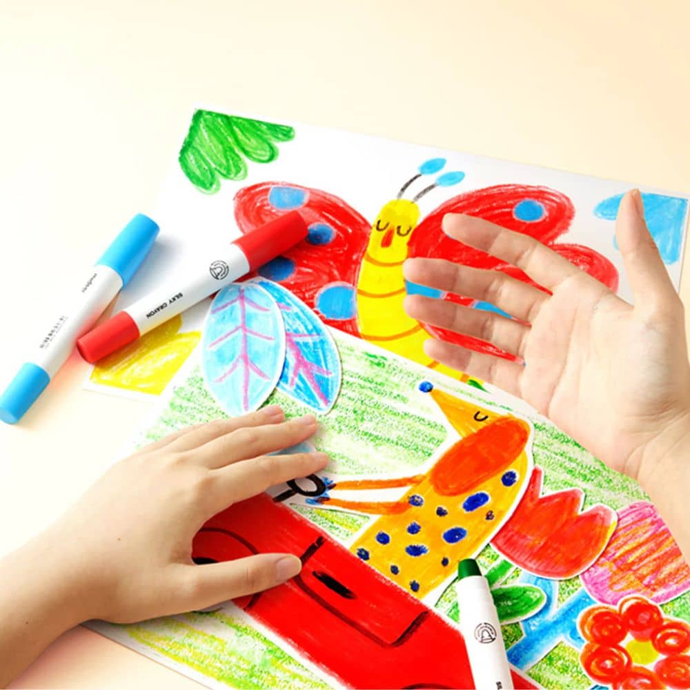 Náhradní tuhy pro Silky Crayons - (6 ks)