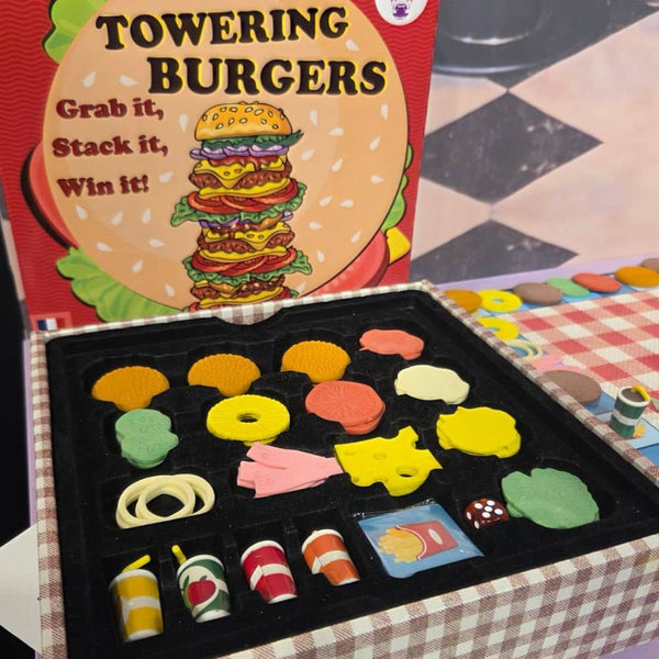 Desková hra – Towering Burgers