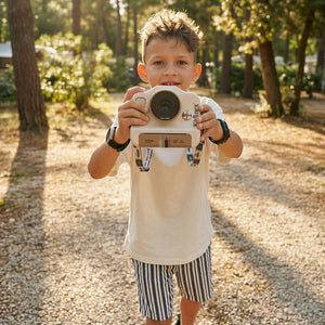 Digitální fotoaparát s okamžitým tiskem pro děti – KidSnap Pink