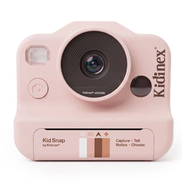 Digitální fotoaparát s okamžitým tiskem pro děti – KidSnap Pink