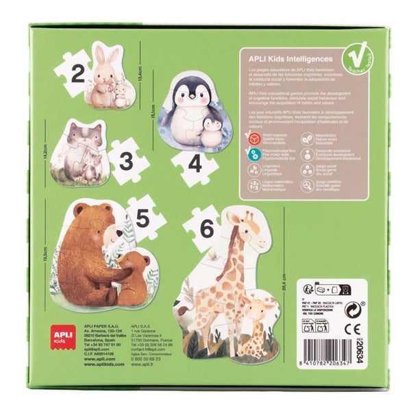 Progresivní puzzle pro děti – My First Mama & Kind (2+)