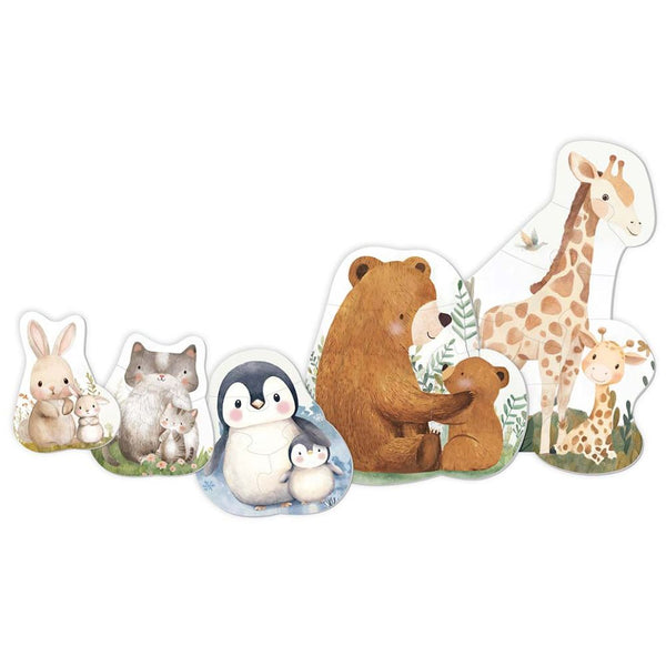 Progresivní puzzle pro děti – My First Mama & Kind (2+)
