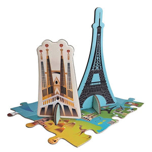 3D puzzle – Světové památky (240 dílků)