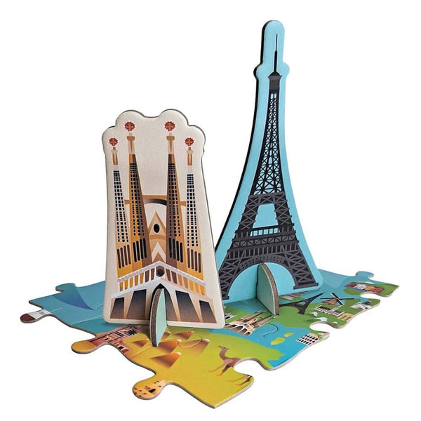 3D puzzle – Světové památky (240 dílků)