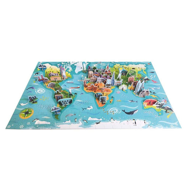 3D puzzle – Světové památky (240 dílků)