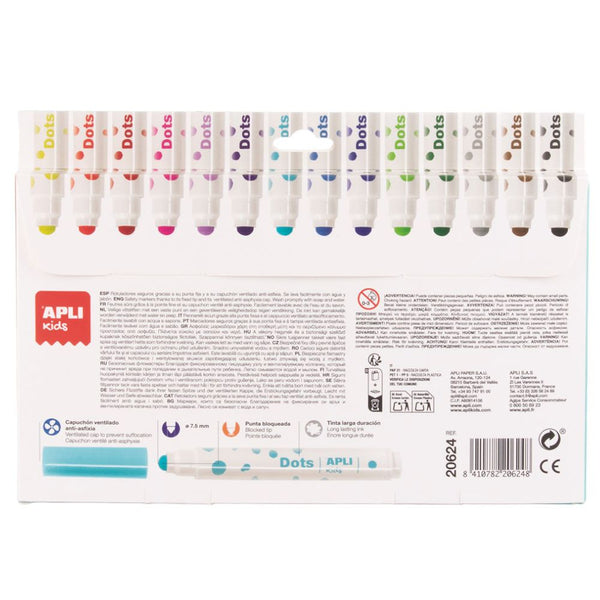 Tečkovací fixy pro děti – Dot Marker (14 barev)