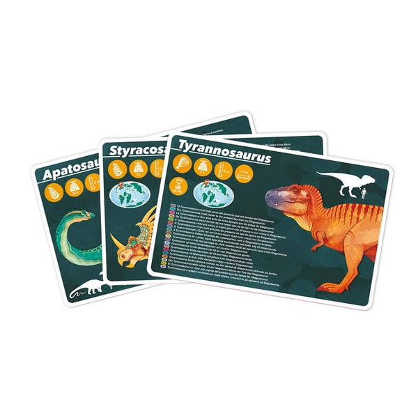 Vzdělávací puzzle – Vyhynulá zvířata Dinosauři (200 dílků)