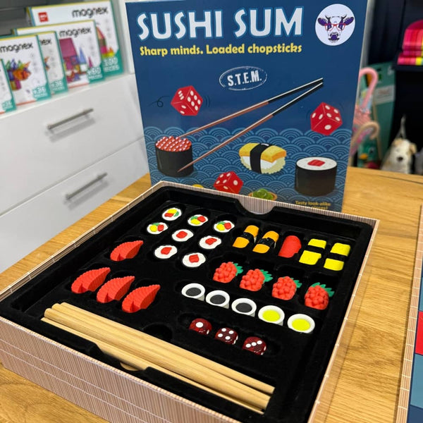 Vzdělávací hra - Sushi (Počítací hra a zručnostní hra)