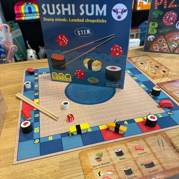Vzdělávací hra - Sushi (Počítací hra a zručnostní hra)