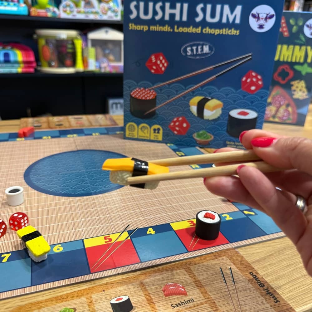 Vzdělávací hra - Sushi (Počítací hra a zručnostní hra)