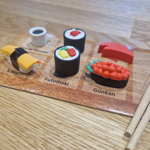 Vzdělávací hra - Sushi (Počítací hra a zručnostní hra)
