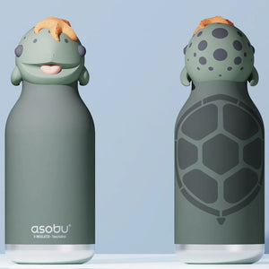 Termoska se slámkou "Bestie" – Želva, 460 ml