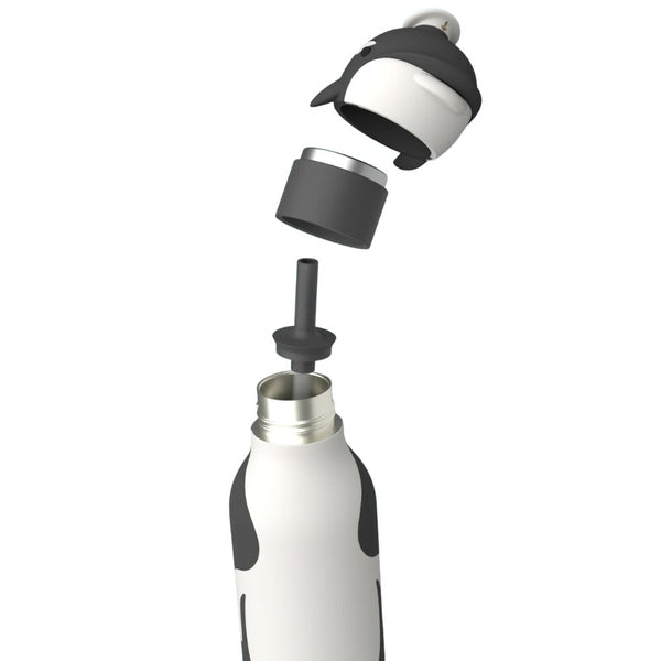 Termoska se slámkou od Bestie – Velryba, 460 ml