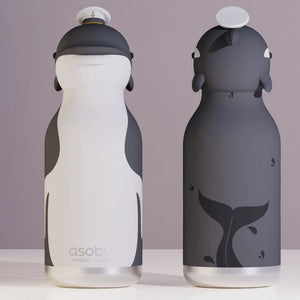 Termoska se slámkou od Bestie – Velryba, 460 ml