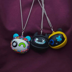 Sluchátka - GOAT Earbuds Graffiti Monsters (bezdrátová, s mikrofonem a pouzdrem)