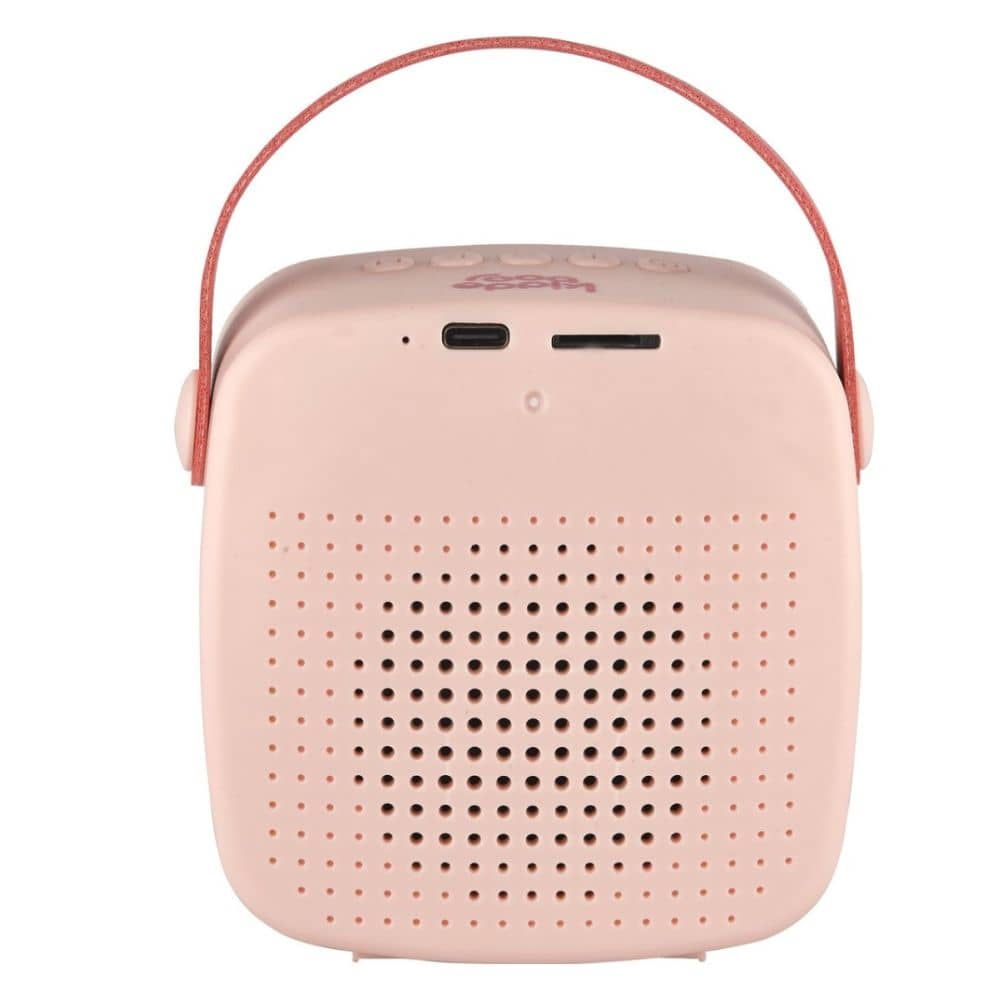 Karaoke sada - Mini karaoke sada Pink (mikrofon a reproduktor)
