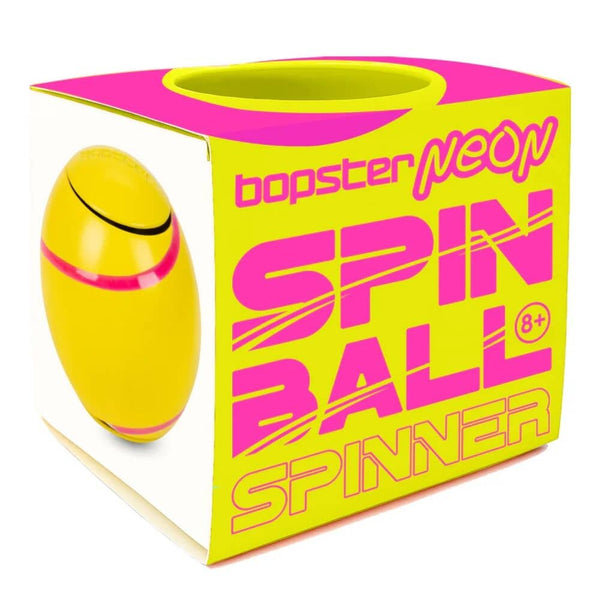 Zručnostní hračka – Spin Ball Spinner - Neonově žlutá