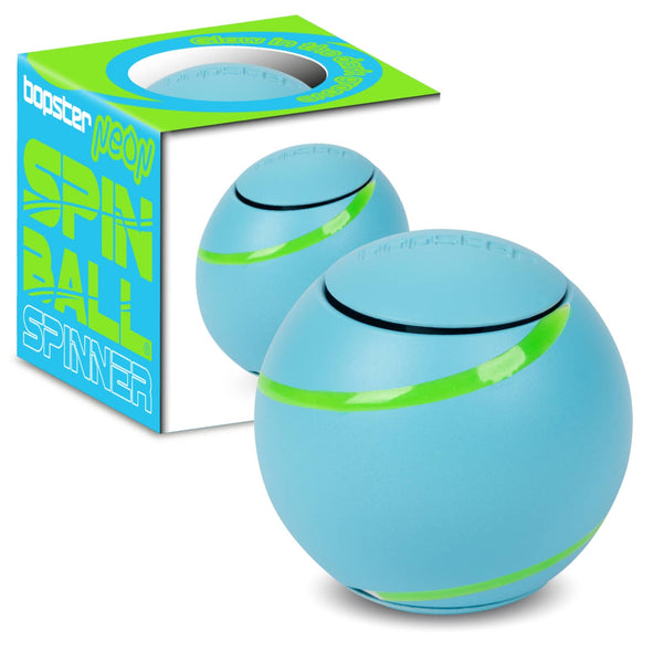 Zručnostní hračka - Spin Ball Spinner - Neonově modrá
