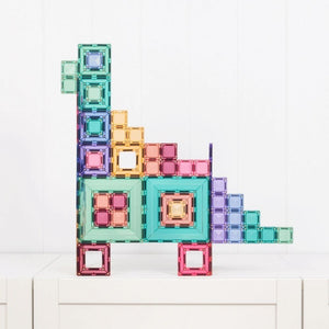 Magnetické stavební kostky – Pastel Portal Pack (48 dílů)