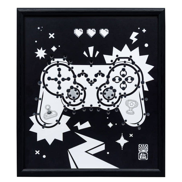 DIY sada svítící dekorace - Neon Gamepad