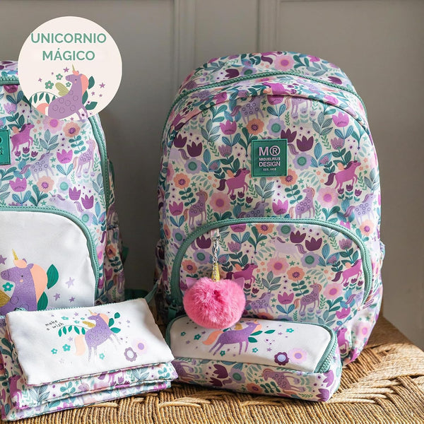 Školní batoh třídílný - Oslo, Magic Unicorn 27L