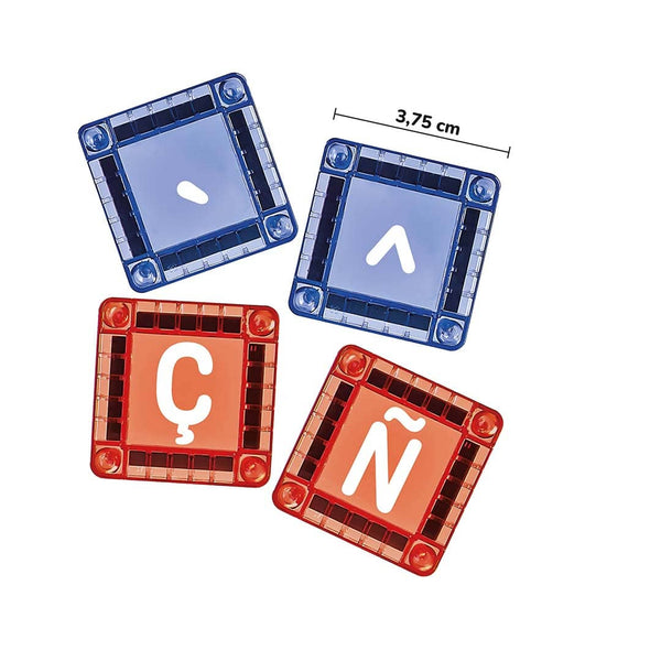 Magnetické stavebnice - Mini Magnex, Písmena (66 dílů)