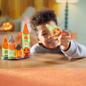 Magnetické stavebnice - microMAGS - Spooky Travel, 24dílná