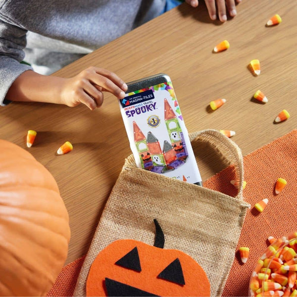 Magnetické stavebnice - microMAGS - Spooky Travel, 24dílná