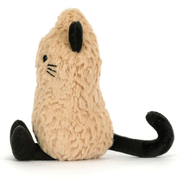 Plyšová hračka Veselý arašídový kocour (15 cm)