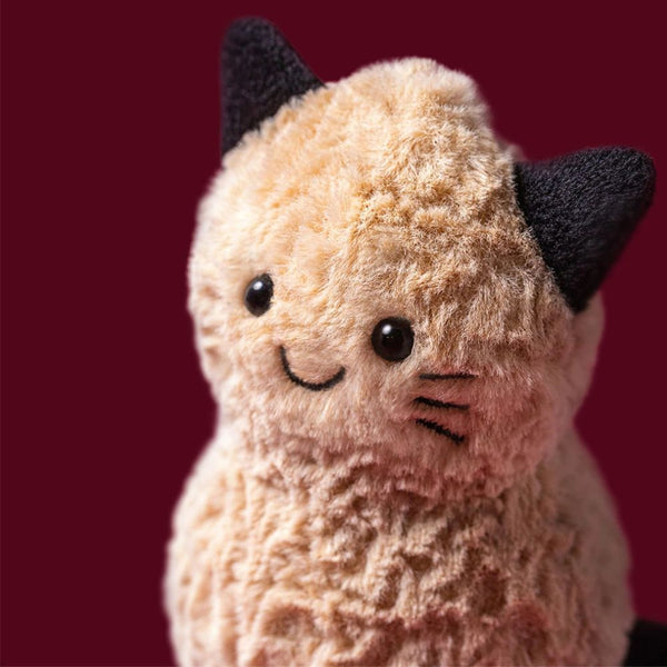 Plyšová hračka Veselý arašídový kocour (15 cm)