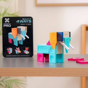 Magnetické stavebnice - PRO Build It 4 Ways Animals Pack (30 dílů)