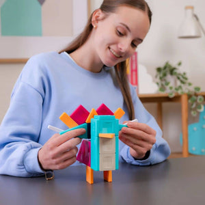 Magnetické stavebnice - PRO Build It 4 Ways Animals Pack (30 dílů)