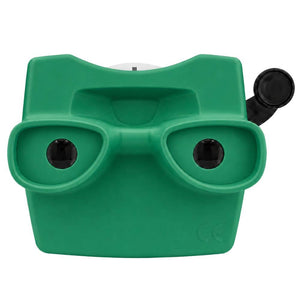 Retro 3D prohlížeč s prostorovým obrazovým efektem - Zelená