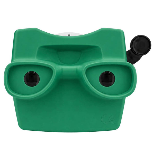 Retro 3D prohlížeč s prostorovým obrazovým efektem - Zelená