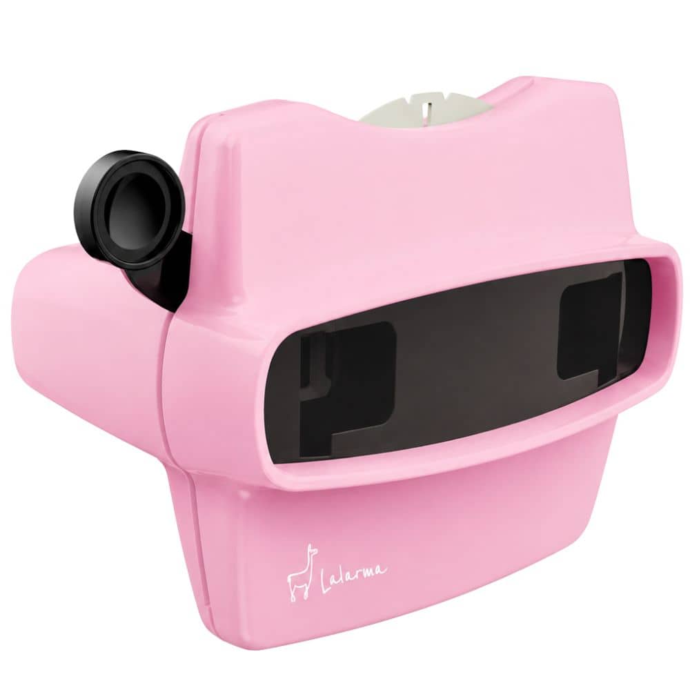 Retro 3D prohlížeč s prostorovým obrazovým efektem - Růžová
