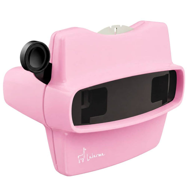 Retro 3D prohlížeč s prostorovým obrazovým efektem - Růžová