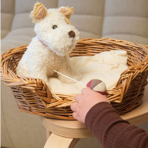 Hrací skříňka plyšák - Eliot s hrací skříňkou (16 cm)