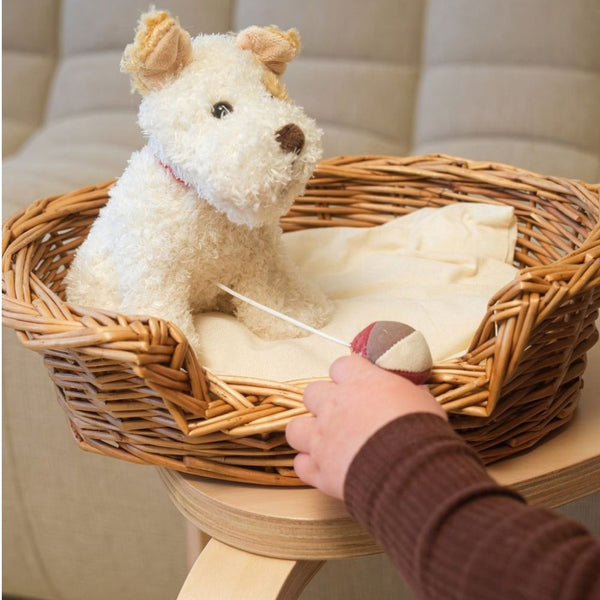 Hrací skříňka plyšák - Eliot s hrací skříňkou (16 cm)
