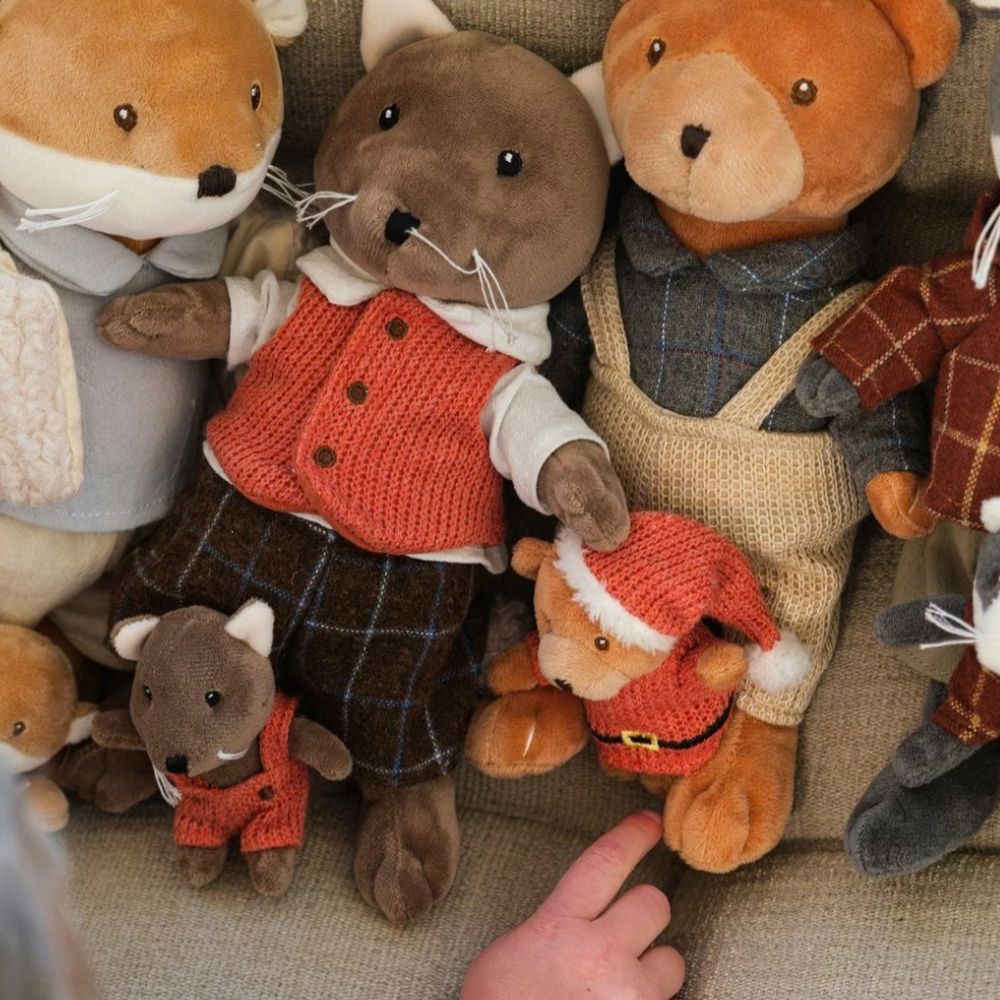 Egmont Toys Mini-Bär im Weihnachtsmann-Kostüm