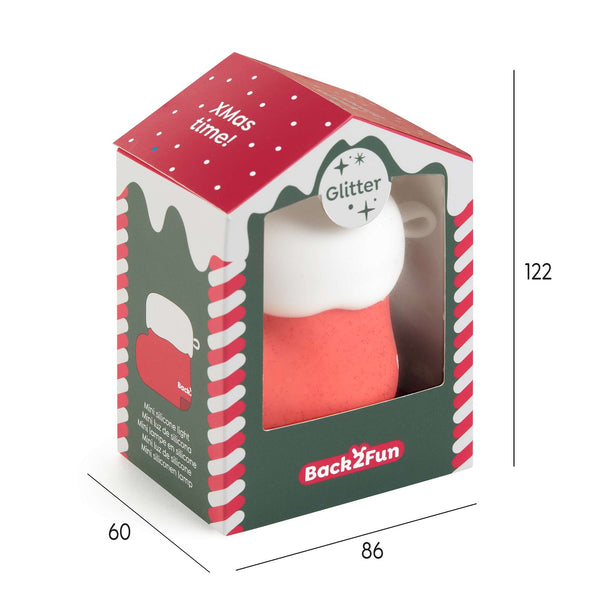 Vánoční lampa se třemi režimy osvětlení Xmas Time – Vánoční ponožka