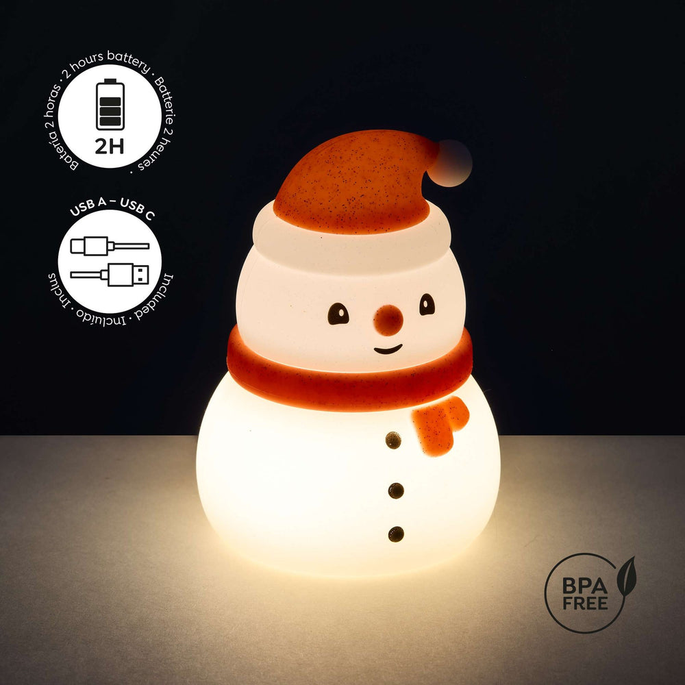 Vánoční lampa se třemi režimy osvětlení Xmas Time – Sněhulák