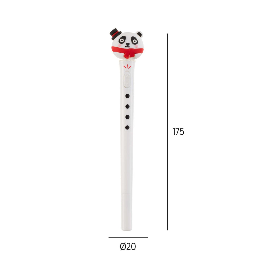 Vánoční kuličkové pero s projektorem – Panda