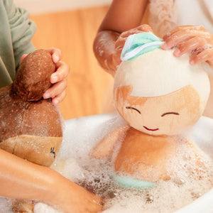 Koupací panenka - Bath Doll chlapec, blond (35 cm)