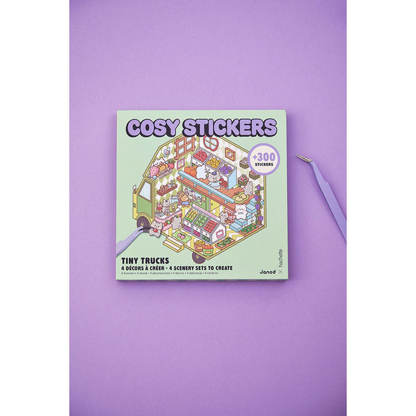 Janod Kreativset Cosy Stickers Trucks - Ansicht 2