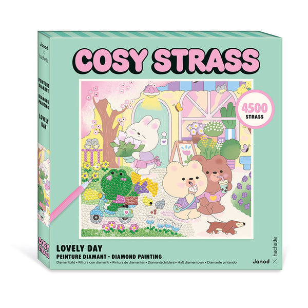 Diamond-Painting-Set - Cosy Strass Sladký den (od 14 let)