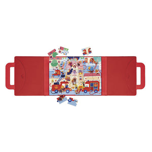 Magnetické puzzle - Magneti'Puzzles Hasiči (36 dílů)