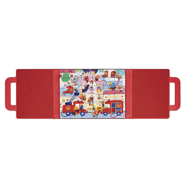 Magnetické puzzle - Magneti'Puzzles Hasiči (36 dílů)